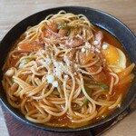 喫茶 とおりみち - 懐かしの鉄板ナポリタン