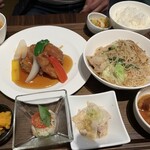健民ダイニング 本店 - 健民式焼米粉ランチ