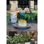 NUTS LAB - 木の実シェイク、ピスタチオのチーズケーキ