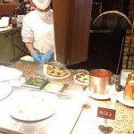 花もも - マルゲリータピザ