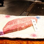 鉄板焼　利花苑 - 【ミニッツステーキランチ・クリミ150g】