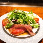 鉄板焼　利花苑 - 【ミニッツステーキランチ・クリミ150g】