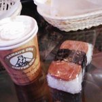 Hawaii's Own Coffee Co. - KONA Sunset Mocha with Spam Musubi☆