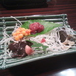 すっぽんの刺身 レビュー中の図解はこの写真を参照！