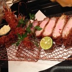 とんかつ マンジェ - ＆天使の海老フライ