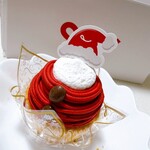 不二家 - 料理写真:いちごモンブラン