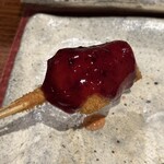 串かつ だいぼん - カマンベールチーズ（ブルーベリー）