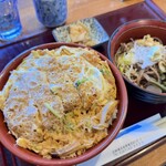 よしの - 料理写真:カツ丼セット