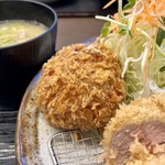 とんかつ 鉄 - クロガネメンチ