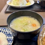 とんかつ 鉄 - 豚汁