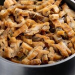 錦水館 - 宮島では穴子や牡蠣は外せない。