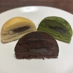 山田屋まんじゅう - ドームクーヘン3種