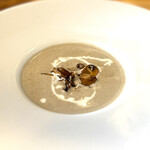 BurgerPOLICE - マッシュルームポタージュ。めちゃ美味しい♪