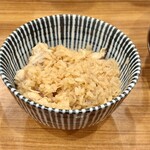 中華そば ココカラサキゑ - めんすけ鶏とホタテの炊き込み飯 無料　※年始限定