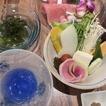 金武アグーと山城牛のしゃぶしゃぶ 琉球 別邸 - 