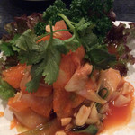 YOKOHAMA ASIAN DINING & BAR - パパイヤのサラダ