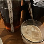 居酒商 古典家 - 自家製コーヒー焼酎　割ミルク