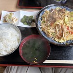 やきとり多聞 - 料理写真:もつ炒め定食