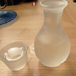 炭火と串焼きと肴 原価酒場 イロ鶏ドリ - 日本酒東洋美人　冷