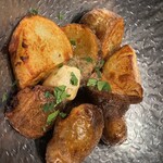 食堂 松おか - 2年熟成メークインのポテトフライ 858えん