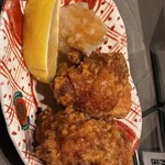 食堂 松おか - からあげ2こ 638えん