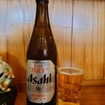 ラ・リーモ - アサヒスーパードライ(中瓶)(650円)