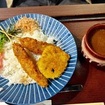 近江ノ國のおだいどこ - 料理写真:醤油屋の串カツカレー