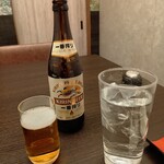 瀬戸内味覚処 芸州 本店 - キリン一番搾り瓶ビール