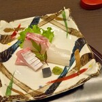 瀬戸内味覚処 芸州 本店 - 刺身３種盛り