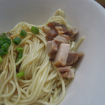 煮干中華ソバ イチカワ - 和え玉　ズームアップ