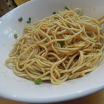 煮干中華ソバ イチカワ - 和え玉啜る