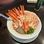 紅ズワイガニらぁ麺 まるはち屋 - 