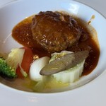 清泉寮本館レストラン - 自家製煮込みハンバーグ:2,100円