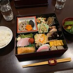 ビジネスホテル千楽 - 朝食　全景　お正月バージョン