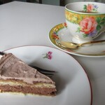 ラ・ルチア - セットのコーヒーとデザート