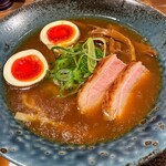 東京鴨中華そば店 - 鴨玉中華そば