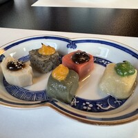 萬治郎 - 生麩と小芋の田楽