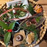 食堂わた - おばんざい定食1800円