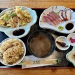 与吉屋 - 地たこ定食　1880円