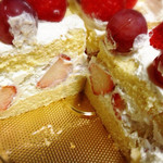 アンオー - 生デコ断面