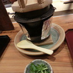 割烹 恵比寿 - ＜再訪・2014年12月＞カニ釜飯。