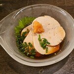 金町製麺 - あん肝ポン酢