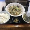 中華 次男房 - レバニラ定食９００円