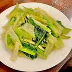 湖南人家 - 油麦菜のにんにく炒め1,408円