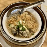 蒸籠味坊 - 牡蠣ニンニク蒸し780円