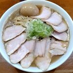 513 - 料理写真:極悪煮干（お年玉チャーシュー）900円+味付玉子100円=1000円