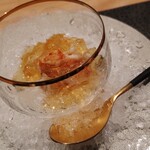 割烹 きょう - 蟹のジュレ