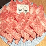 しゃぶしゃぶ すき焼き 食べ放題 和牛と豚 - 