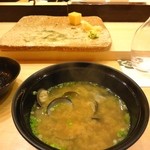 すし家 一柳 - しじみ汁・・