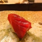 すし家 一柳 - 赤身の漬け・・